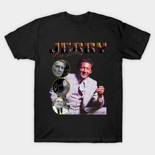 Jerry Lee Lewis T-Shirt by artcuan